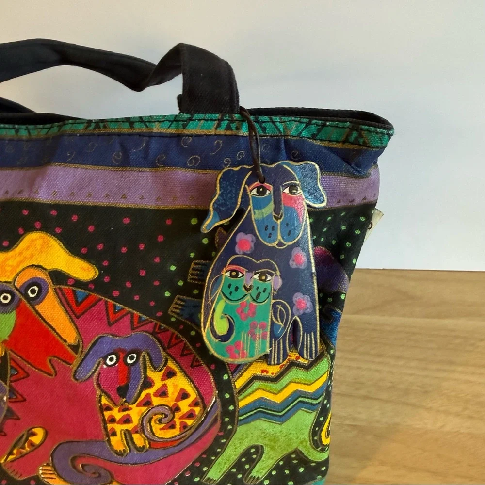 Artistic Dog Print‎ Tote Bag